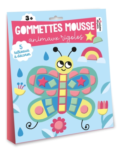 GOMMETTES MOUSSE - ANIMAUX...